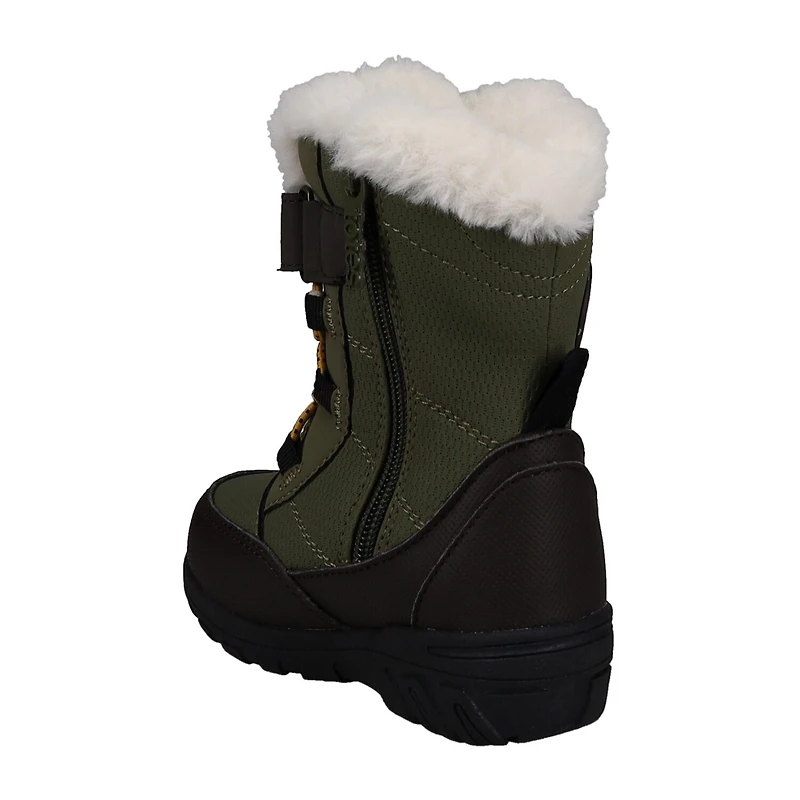 Totes Toddler Boys Lil Gordon Waterproof Insulated Flat Heel Winter Boots