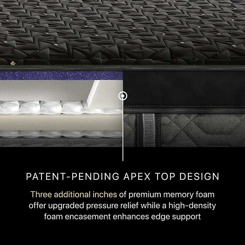 Beautyrest Black Series Four 16" Hybrid Firm Apex Top - Mattress Only