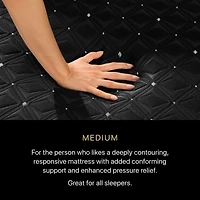 Beautyrest Black Series Three 15" Hybrid Medium Tight Top - Mattress Only