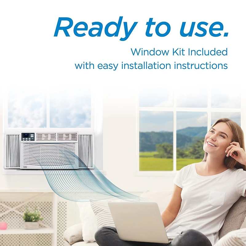 Black+Decker 12000 Btu Ac Window A/C