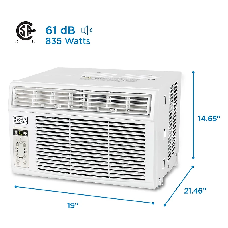 Black+Decker 10000 Btu Ac Window A/C