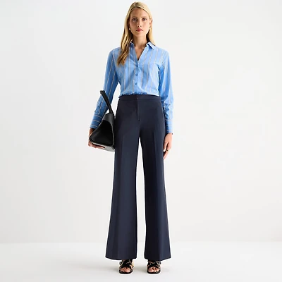 Worthington Tall Womens Fit and Flare Pant