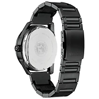 Citizen Mens Black Stainless Steel Bracelet Watch Bu4025-59e