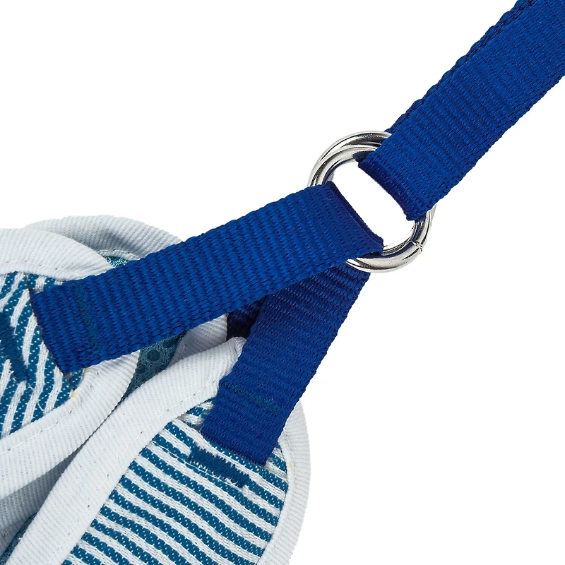 Pet Life Luxe 'Spawling' 2-In-1 Mesh Reversed Adjustable-Leash W/ Fashion Bowtie Dog Harness
