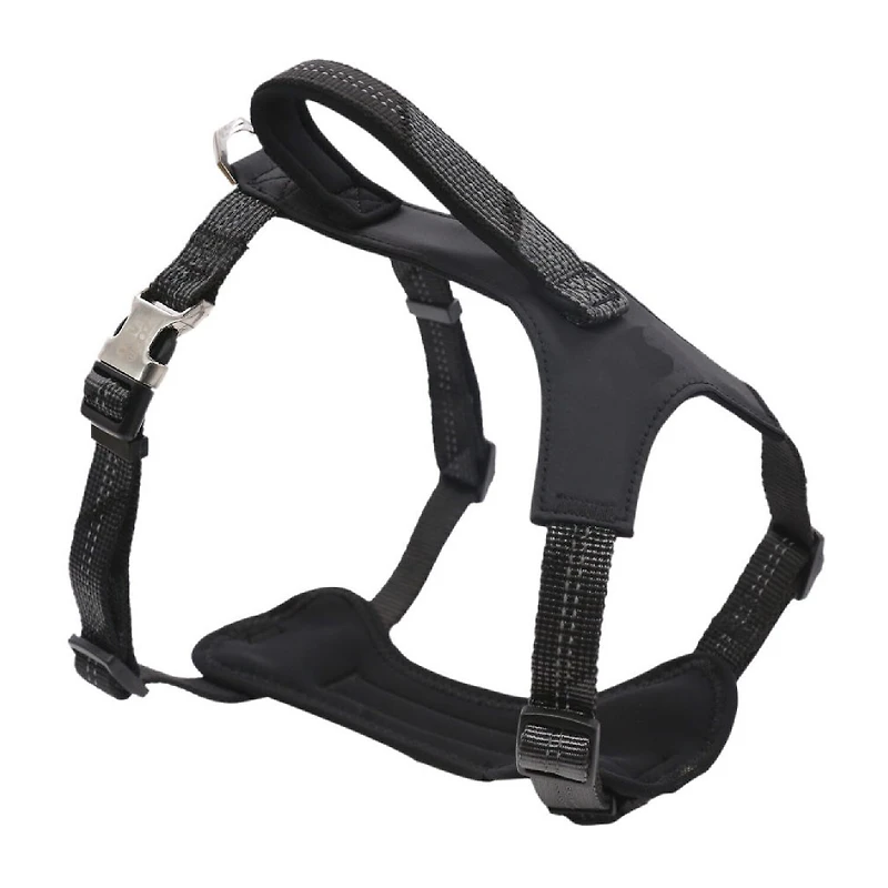 Pet Life Geo-Prene' 2-In-1 Shock Absorbing Neoprene Padded Reflective Leash Dog Harness