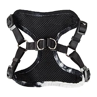 Pet Life Bonatied' Mesh Reversible And Breathable Adjustable W/ Designer Neck Tie Dog Harness