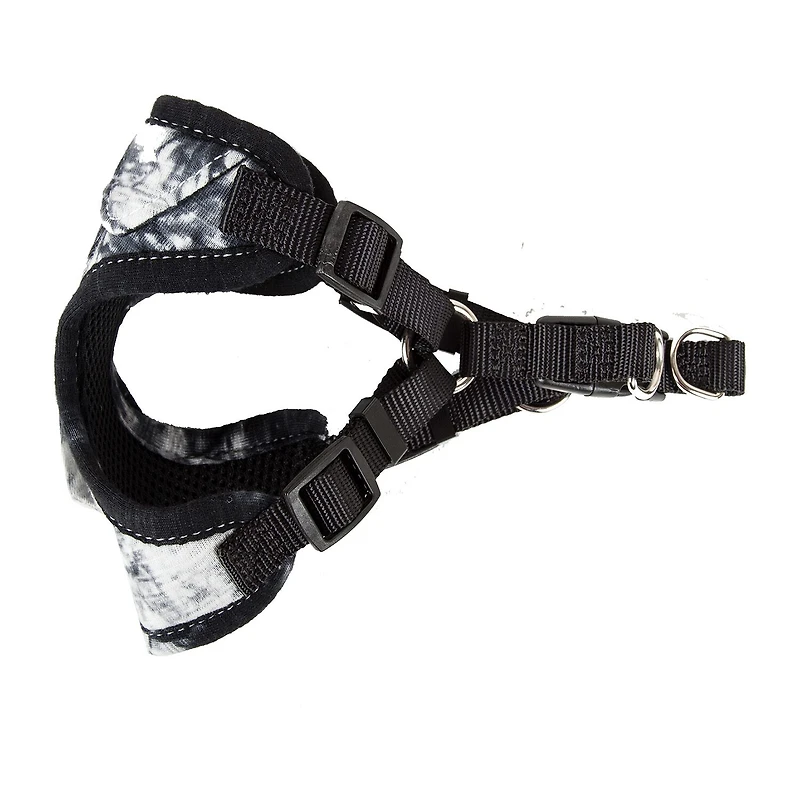 Pet Life Bonatied' Mesh Reversible And Breathable Adjustable W/ Designer Neck Tie Dog Harness