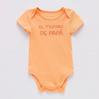 Okie Dokie Baby Unisex Round Neck Short Sleeve Rib Bodysuit