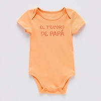 Okie Dokie Baby Unisex Round Neck Short Sleeve Rib Bodysuit
