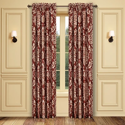 Royal Court Lazia Rod Pocket Room Darkening Set of 2 Curtain Panel