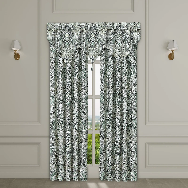 Queen Street Nicole Rod Pocket Ascot Valance