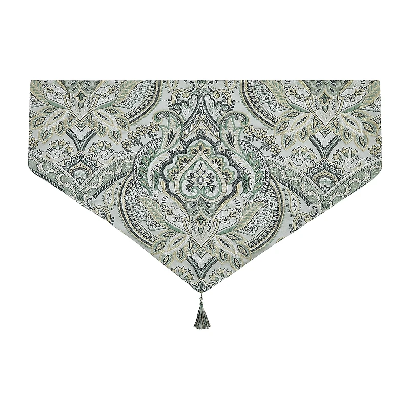 Queen Street Nicole Rod Pocket Ascot Valance