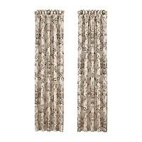 Queen Street Pecora Rod Pocket Room Darkening Set of 2 Curtain Panel