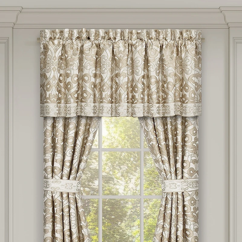 Queen Street Amarella Rod Pocket Tailored Valance