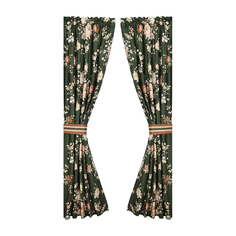 Queen Street Brianna Rod Pocket Room Darkening Set of 2 Curtain Panel