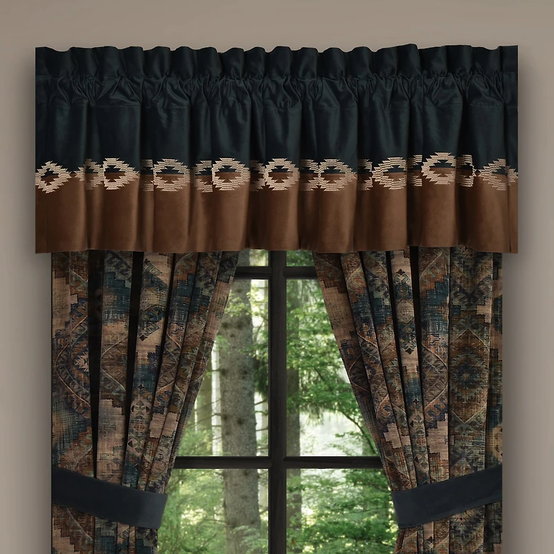 Queen Street Benson Rod Pocket Tailored Valance