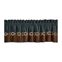 Queen Street Benson Rod Pocket Tailored Valance