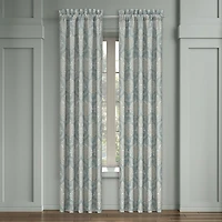 Royal Court Tranquilty Rod Pocket Room Darkening Set of 2 Curtain Panel