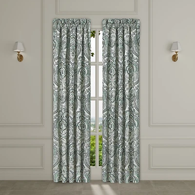 Queen Street Nicole Rod Pocket Room Darkening Set of 2 Curtain Panel