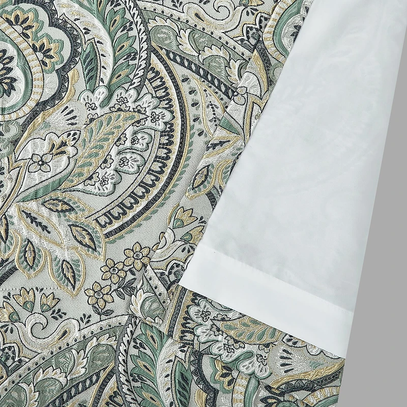 Queen Street Nicole Rod Pocket Room Darkening Set of 2 Curtain Panel