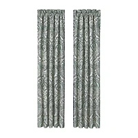 Queen Street Nicole Rod Pocket Room Darkening Set of 2 Curtain Panel