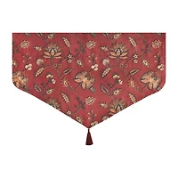 Royal Court Bari Rod Pocket Ascot Valance