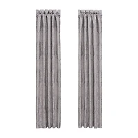 Queen Street Mira Rod Pocket Room Darkening Set of 2 Curtain Panel