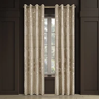 Royal Court Olympus Grommet Top Room Darkening Set of 2 Curtain Panel