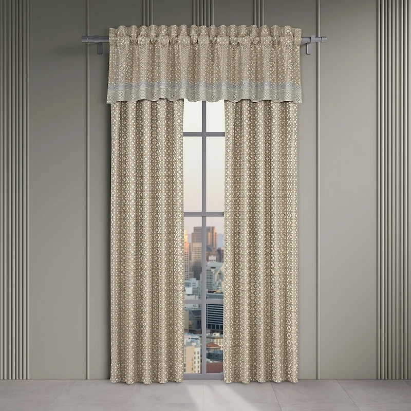 Queen Street Avelyn Rod Pocket Room Darkening Set of 2 Curtain Panel
