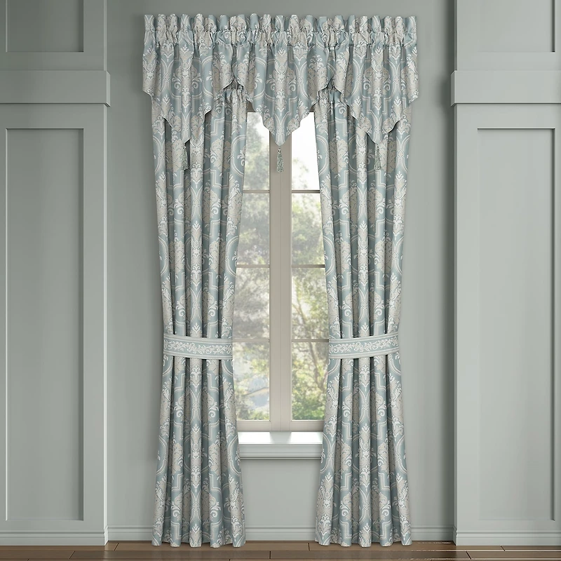 Royal Court Tranquilty Rod Pocket Ascot Valance