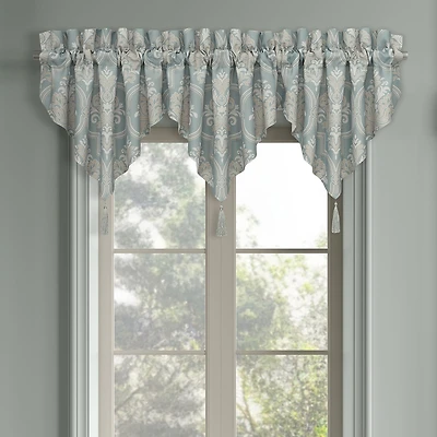 Royal Court Tranquilty Rod Pocket Ascot Valance