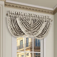Queen Street Branson Rod Pocket Waterfall Valance
