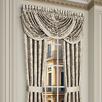 Queen Street Branson Rod Pocket Waterfall Valance