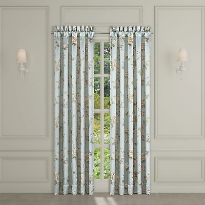 Queen Street Paris Rod Pocket Room Darkening Set of 2 Curtain Panel