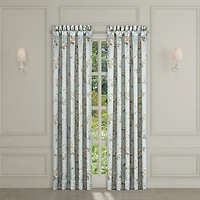 Queen Street Paris Rod Pocket Room Darkening Set of 2 Curtain Panel
