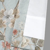 Queen Street Paris Rod Pocket Room Darkening Set of 2 Curtain Panel