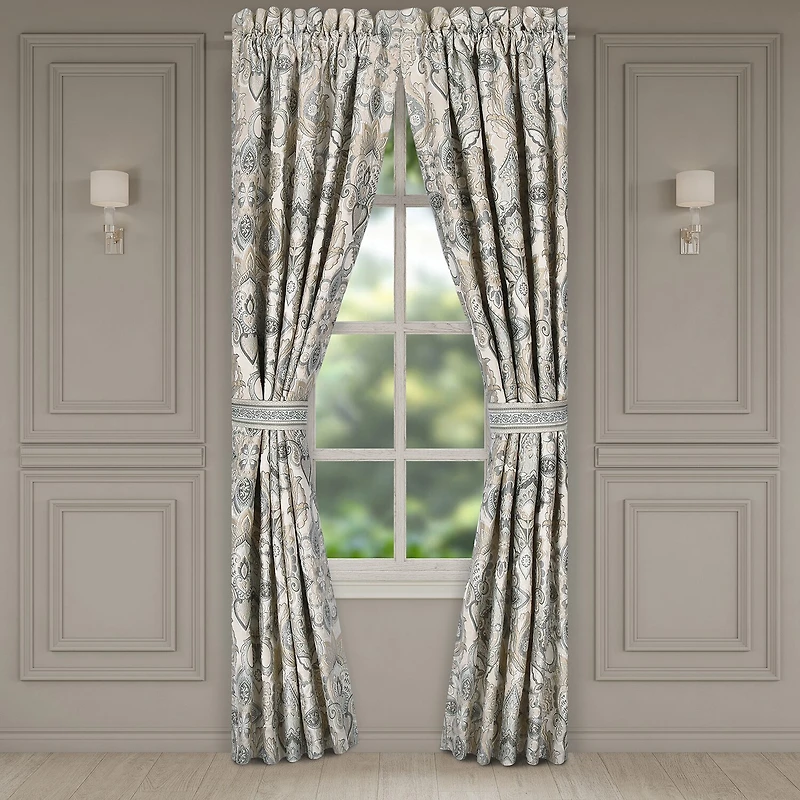 Queen Street Annalise Rod Pocket Room Darkening Set of 2 Curtain Panel