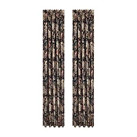 Royal Court Calabria Rod Pocket Room Darkening Set of 2 Curtain Panel