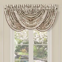 Queen Street Pecora Rod Pocket Waterfall Valance