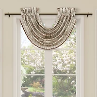 Queen Street Pecora Rod Pocket Waterfall Valance
