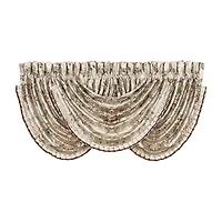 Queen Street Pecora Rod Pocket Waterfall Valance