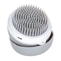 Pet Life Bravel 3-In-1 Travel Pocketed Dual Grooming Brush And Comb Dog Comb