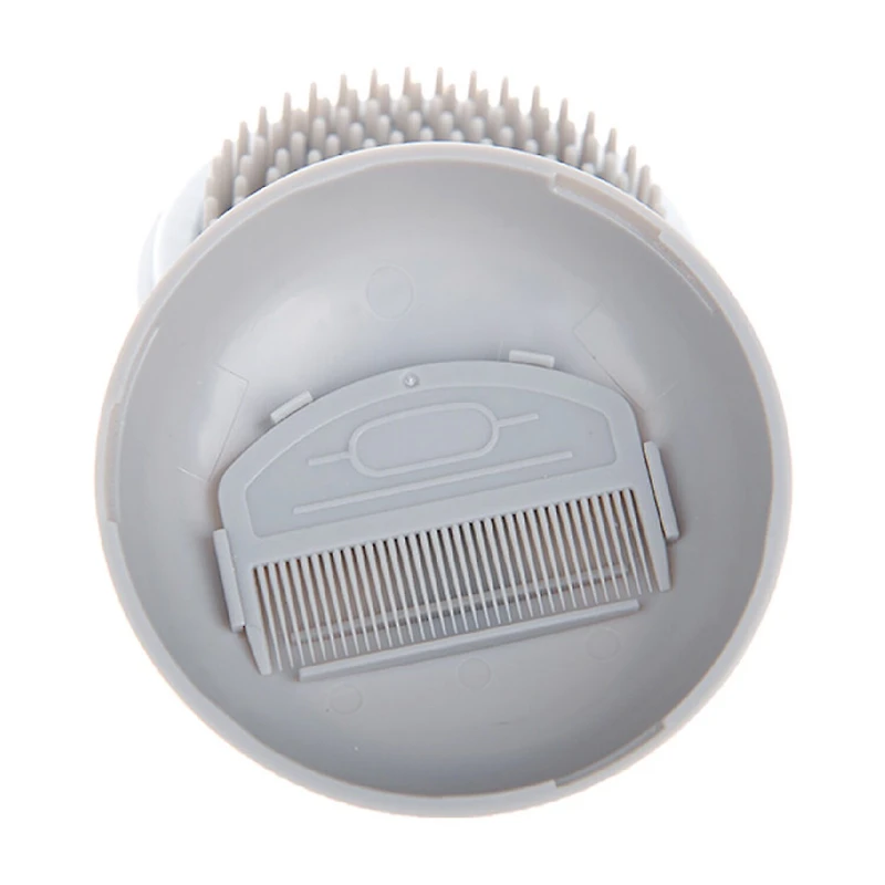 Pet Life Bravel 3-In-1 Travel Pocketed Dual Grooming Brush And Comb Dog Comb