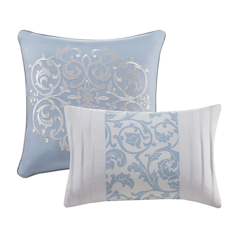 510 Design Lynda 8-pc.Midweight Embroidered Comforter Set
