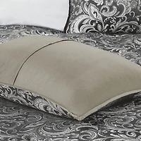 Madison Park Essentials Cadence 24-Pc Complete Bedding Set with Sheets and Window Treatments