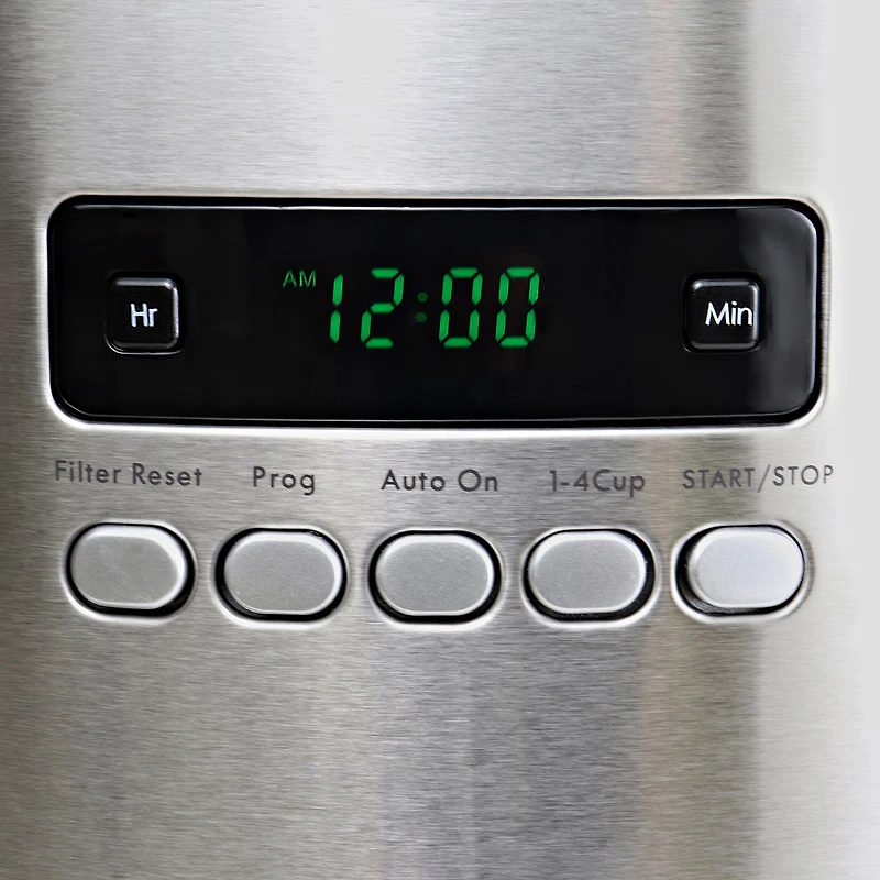 Kenmore® Programmable 12-cup Coffee Maker - Stainless Steel