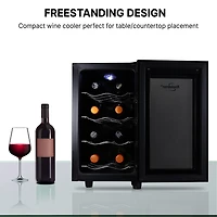 Koolatron Urban Series Bottle Wine Cooler Freestanding Wine Fridge
