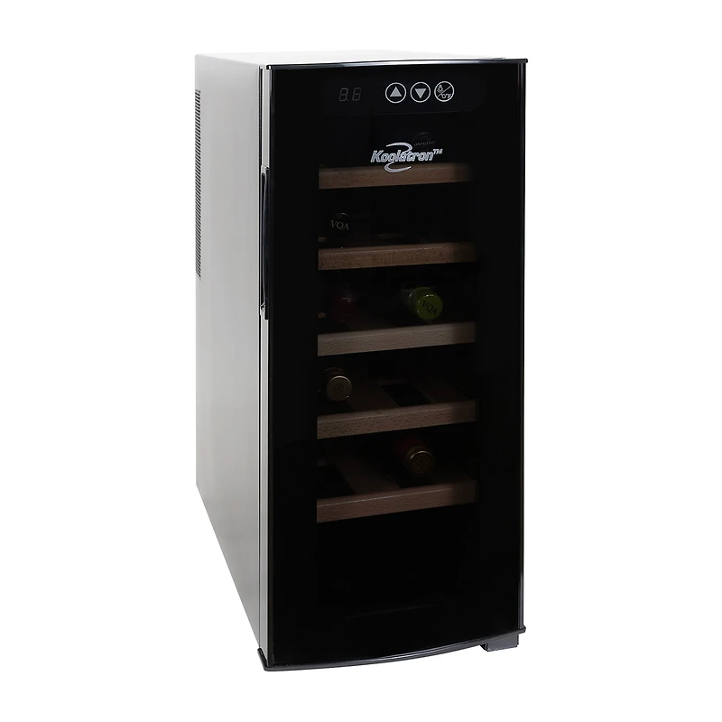 Koolatron 12 Bottle Deluxe Wine Cooler Freestanding Wine Fridge