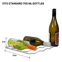 Koolatron 24 Bottle Dual Zone Wine Cooler Freestanding Wine Fridge