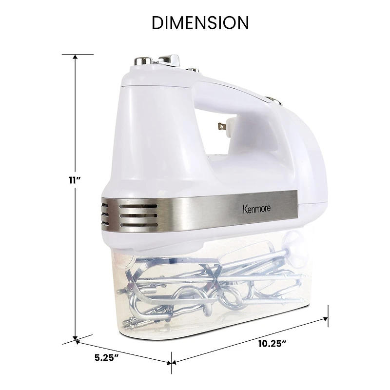 Kenmore 5-Speed Hand Mixer / Beater / Blender 250W